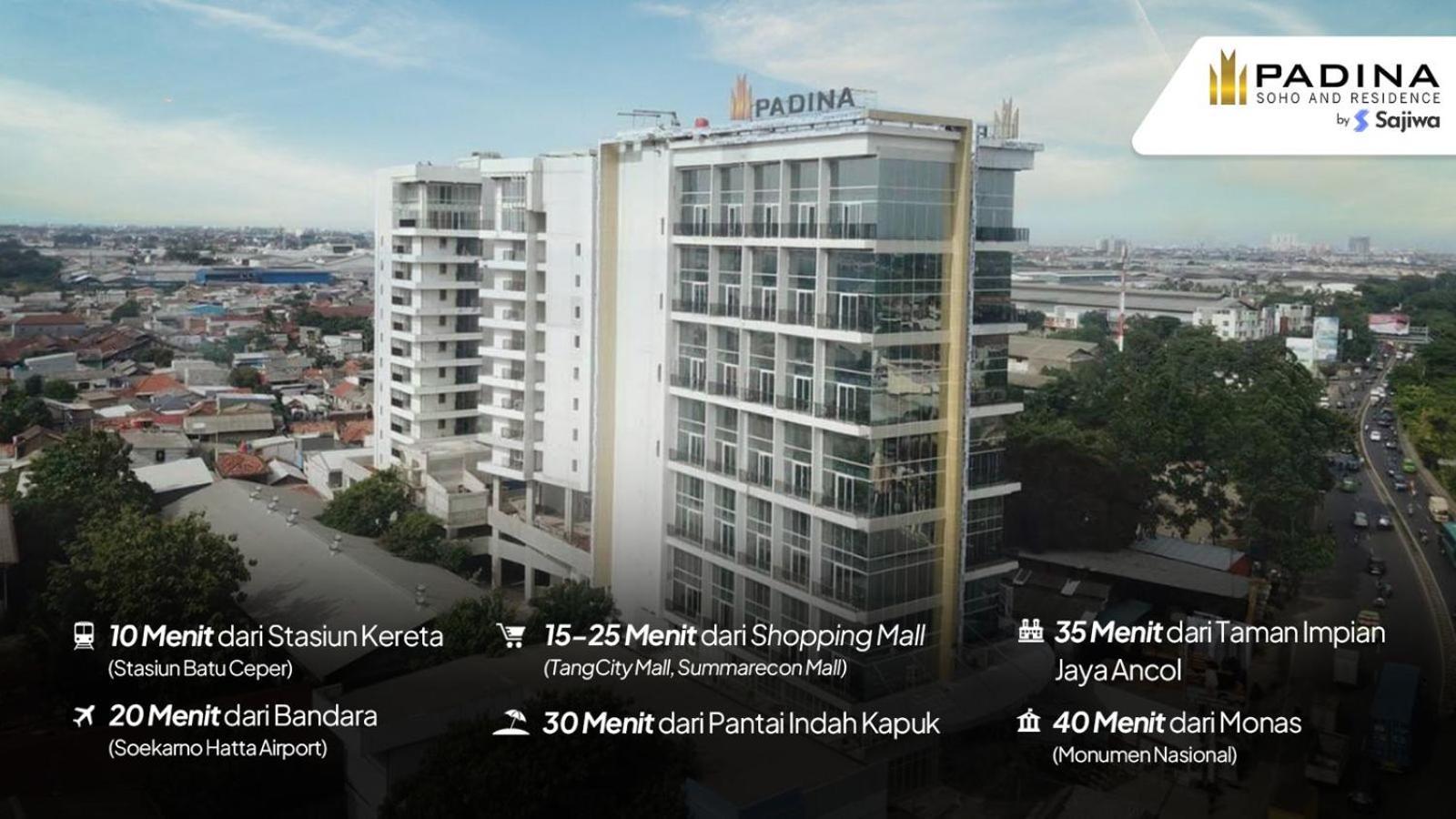 Padina Suites Tangerang Extérieur photo